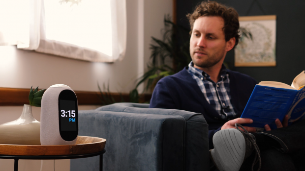 Der Mark II als Uhr (Bild: Mycroft AI)